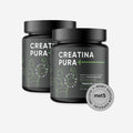Creatina Monohidratada Micronizada | Pack de 2 | 450 gr c/u (900 gr total) | Sin Sabor | Sin Olor