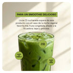 Colágeno Matcha | 450 gr | Colágeno Hidrolizado Puro con Matcha, Vitaminas C, D, E, Magnesio y Omega-3