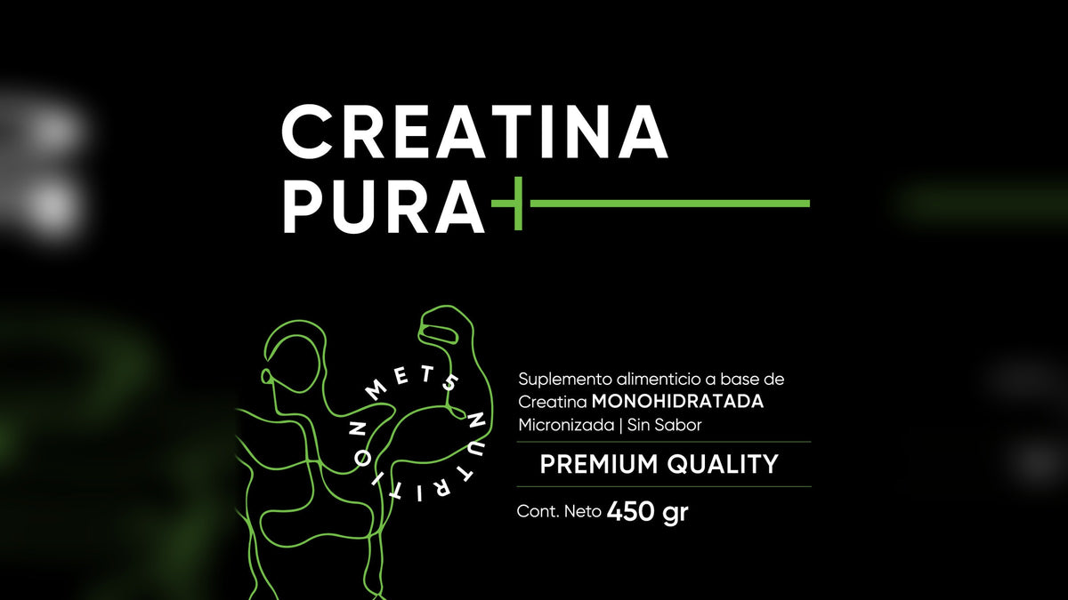 Creatina Monohidratada Micronizada | 450 gr | Sin Sabor | Sin Olor