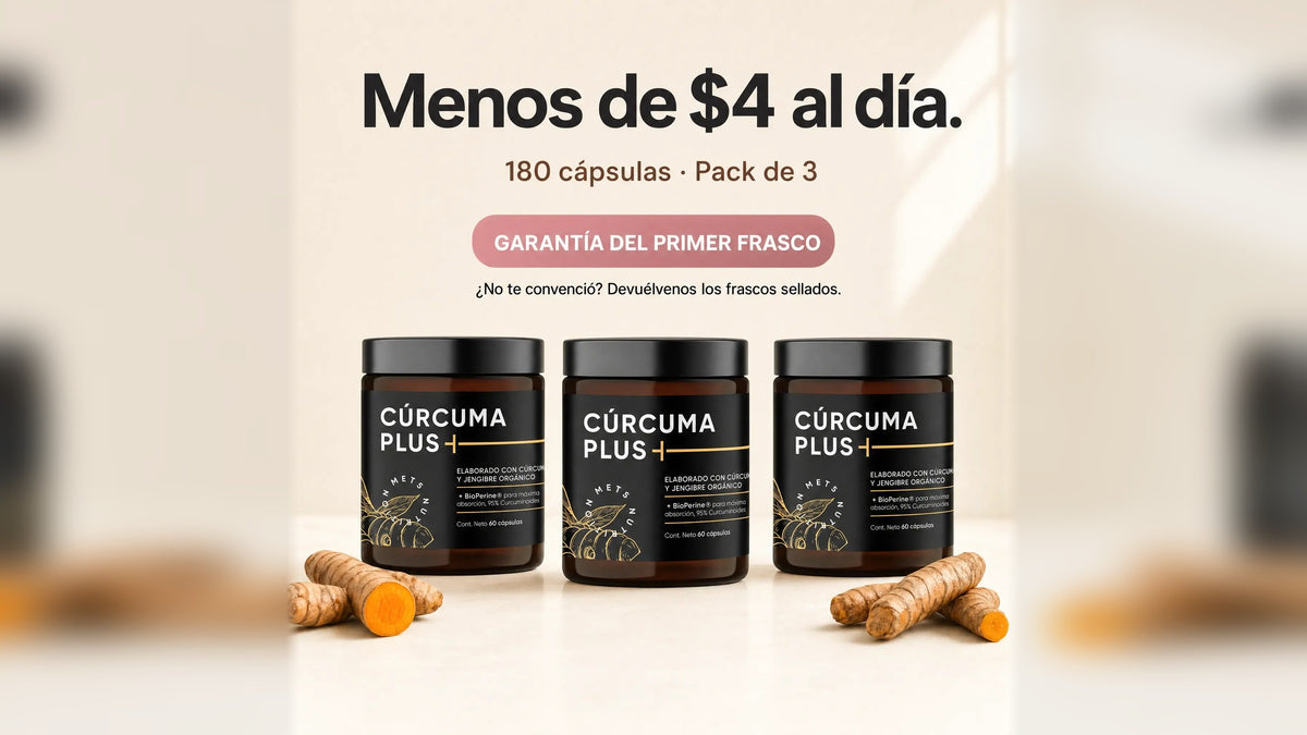 Cúrcuma Plus · Pack de 3 (Paga 2)