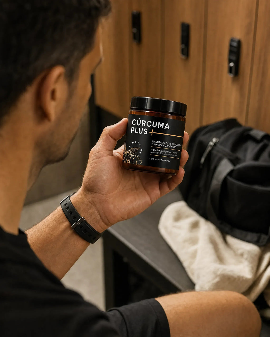 Cúrcuma Plus | Pack de 3 (Paga 2) | 60 cápsulas c/u (180 cápsulas total) | Cúrcuma con Pimienta Negra y Jengibre