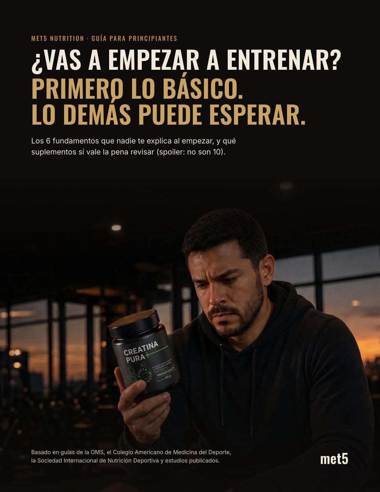 Portada de la guía Vas a empezar a entrenar de Met5