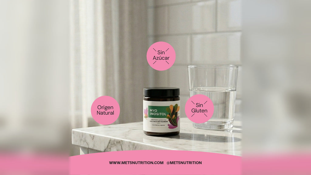 Myo-Inositol + Glicinato de Magnesio | 60 cápsulas