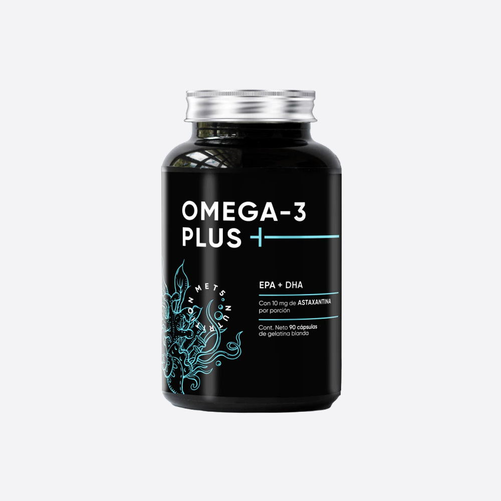 Omega 3 Plus | 90 cápsulas | EPA y DHA con Astaxantina