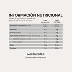 Creatina Monohidratada Micronizada | 450 gr | Sin Sabor | Sin Olor