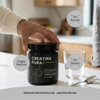 Creatina Monohidratada Micronizada | 450 gr | Sin Sabor | Sin Olor