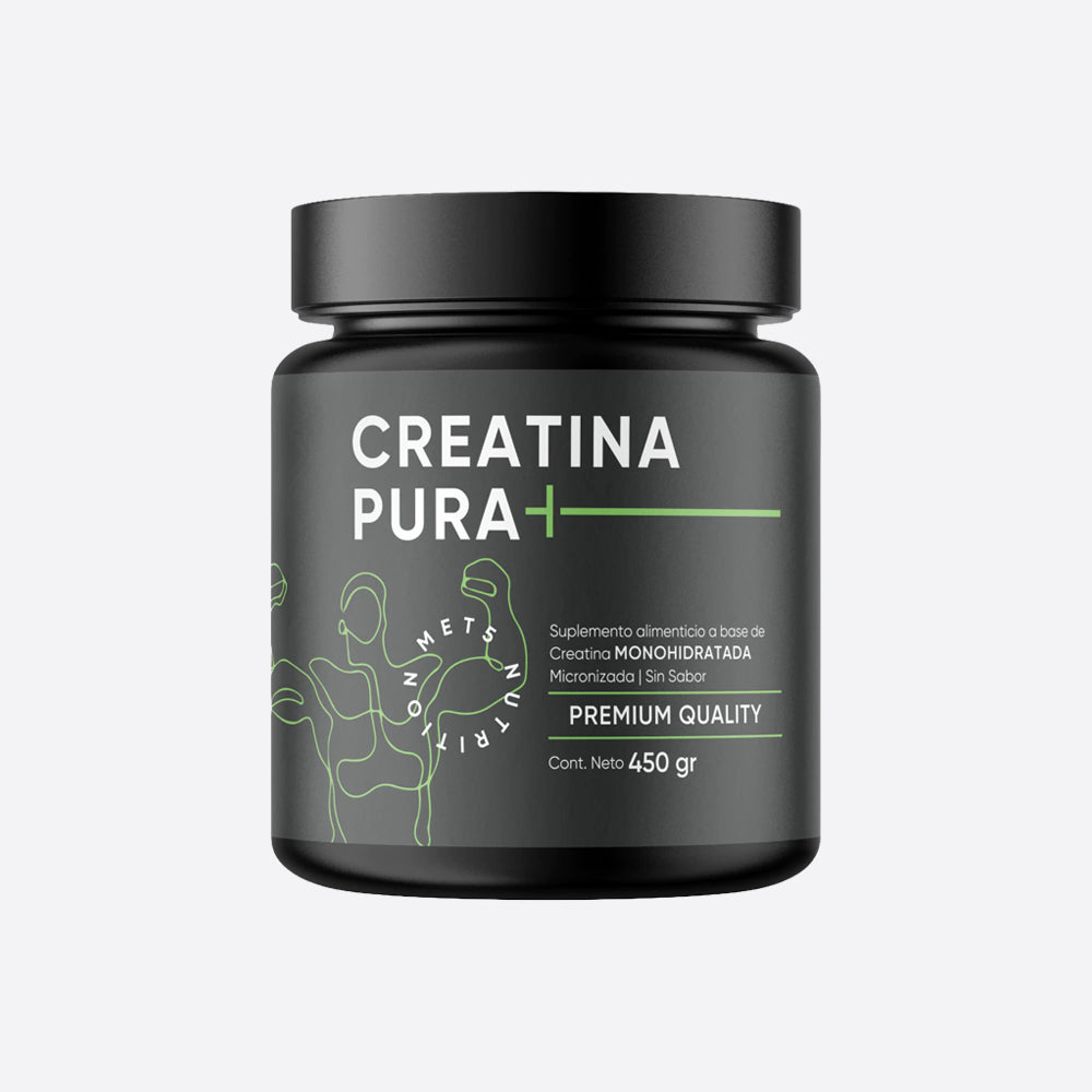 Creatina Monohidratada Micronizada | 450 gr | Sin Sabor | Sin Olor