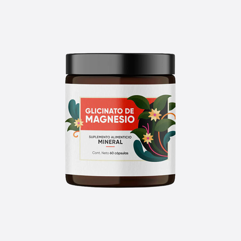 Glicinato de Magnesio | 60 cápsulas | De Alta Absorción