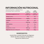 Myo-Inositol + Glicinato de Magnesio | 60 cápsulas