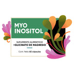 Myo-Inositol + Glicinato de Magnesio | 60 cápsulas