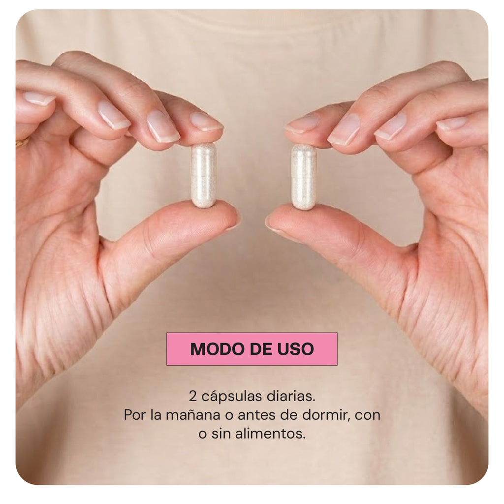 Myo-Inositol + Glicinato de Magnesio | 60 cápsulas