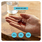 Omega 3 Plus | Pack de 4 | 90 Cápsulas c/u (360 Cápsulas Total) | EPA y DHA con Astaxantina