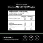 Creatina Monohidratada Micronizada | 450 gr | Sin Sabor | Sin Olor